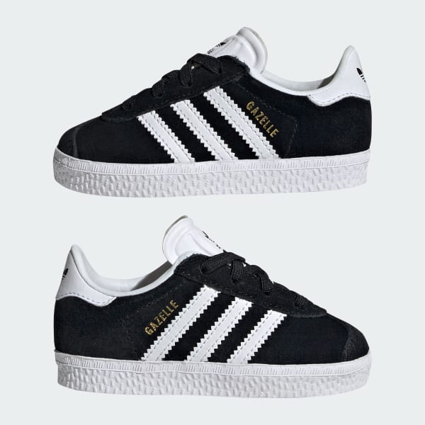 Chaussure Gazelle Comfort Closure Lacets Élastiques Enfants