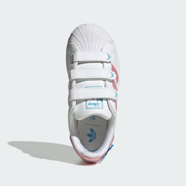 Chaussure fermeture confortable Adidas Disney Superstar II