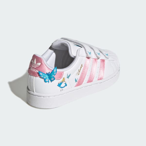 Chaussure fermeture confortable Adidas Disney Superstar II