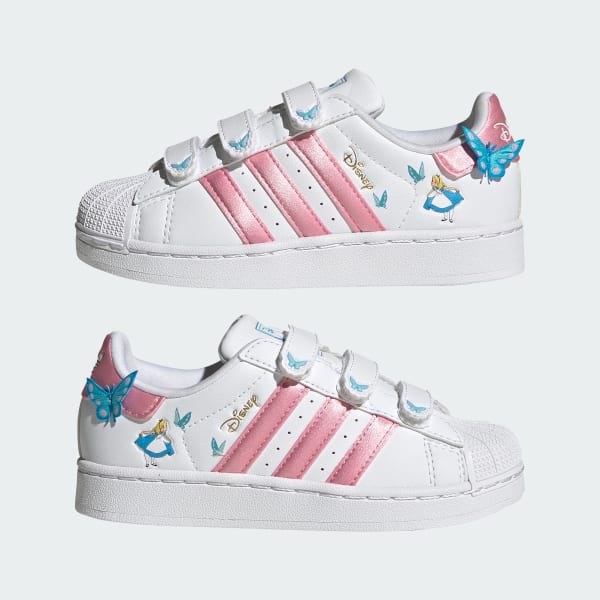 Chaussure fermeture confortable Adidas Disney Superstar II